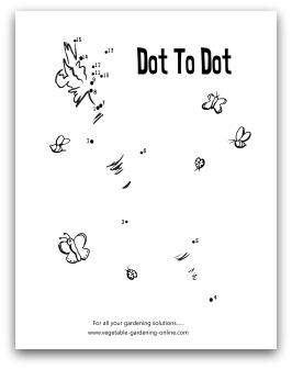free vegetable garden worksheet