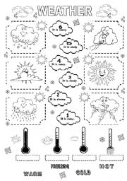 free weather worksheet