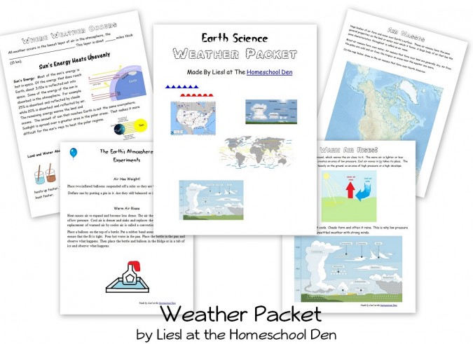free weather worksheet