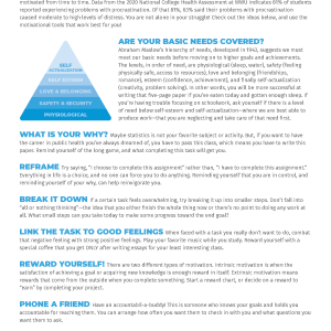 Wellness Worksheets | Counseling and Wellness Center | Western ...