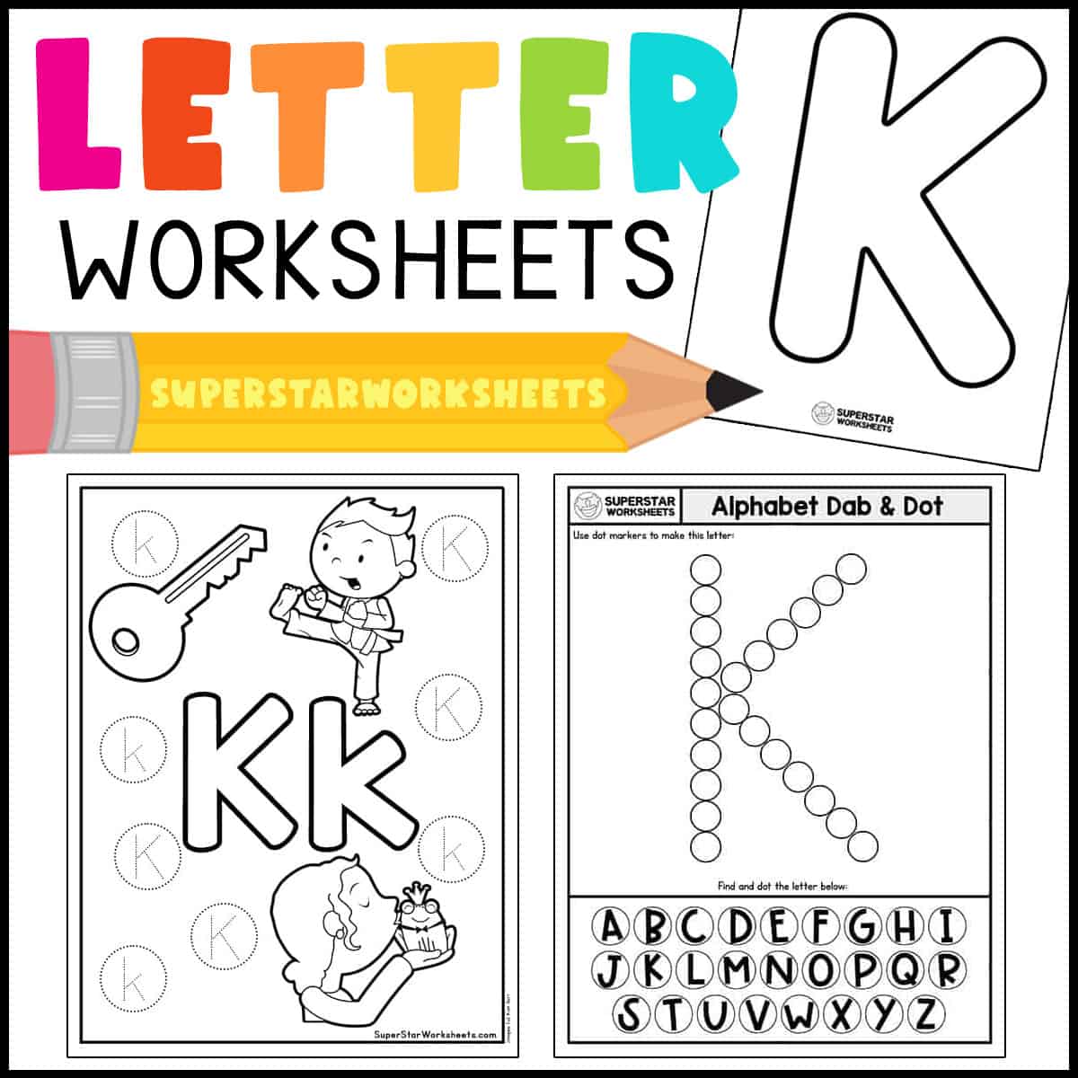 Alphabet Worksheets -Worksheets Library