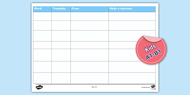 FREE! - ESL Vocabulary Practice Worksheet (teacher made)