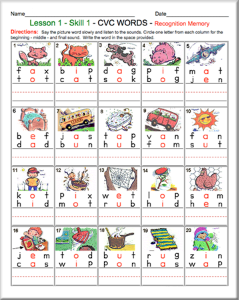56 Free Phonics Worksheets and Phonemic Awareness Activities
