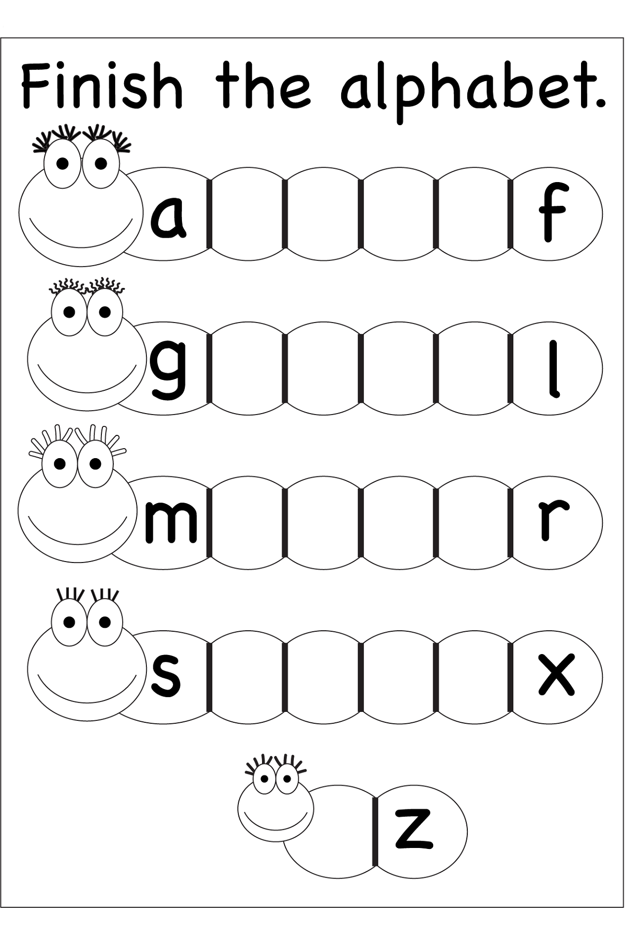 free worksheet for pre kindergarten