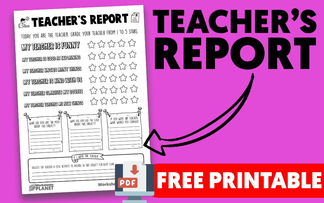 Teachers report | Teacher assessment | Students evaluating teachers