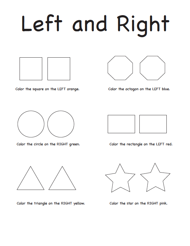 free worksheet for teaching in and out