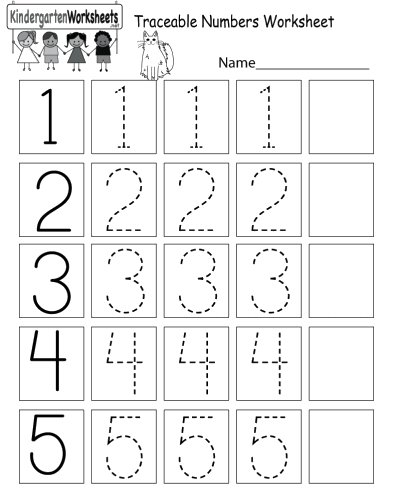 Free Preschool &  Kindergarten Worksheets | Worsheets library ...