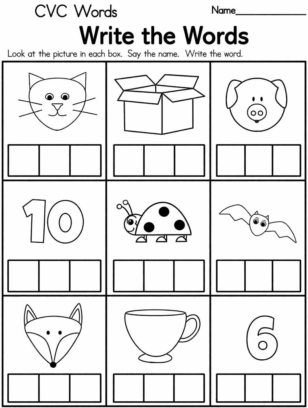 free worksheet
