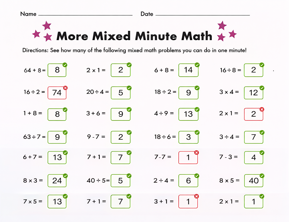 Worksheets for Kids &  Free Printables 