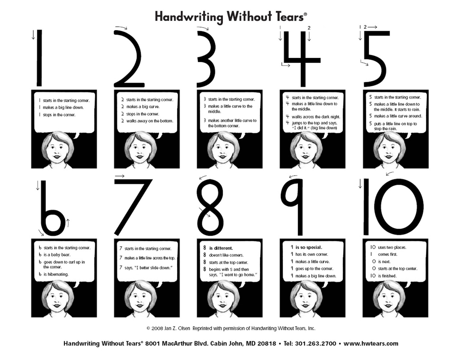 free writing without tears worksheet