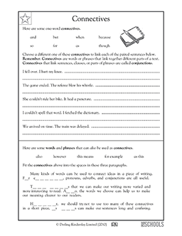 free writing worksheet for 4th grade
