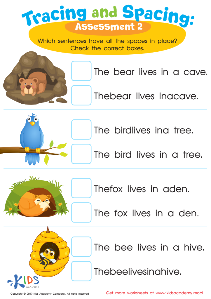 free writing worksheet for preschoolers