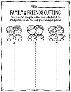 friends worksheet for preschoolers