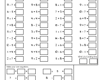 fun 6th grade math worksheet