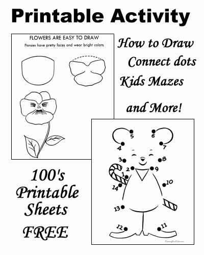 fun activities to print