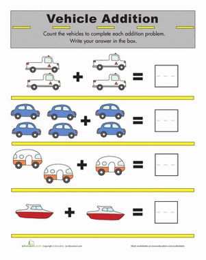 Addition for Kids | Worksheet 