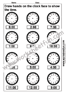 Time Worksheets / FREE Printable Worksheets - Worksheetfun