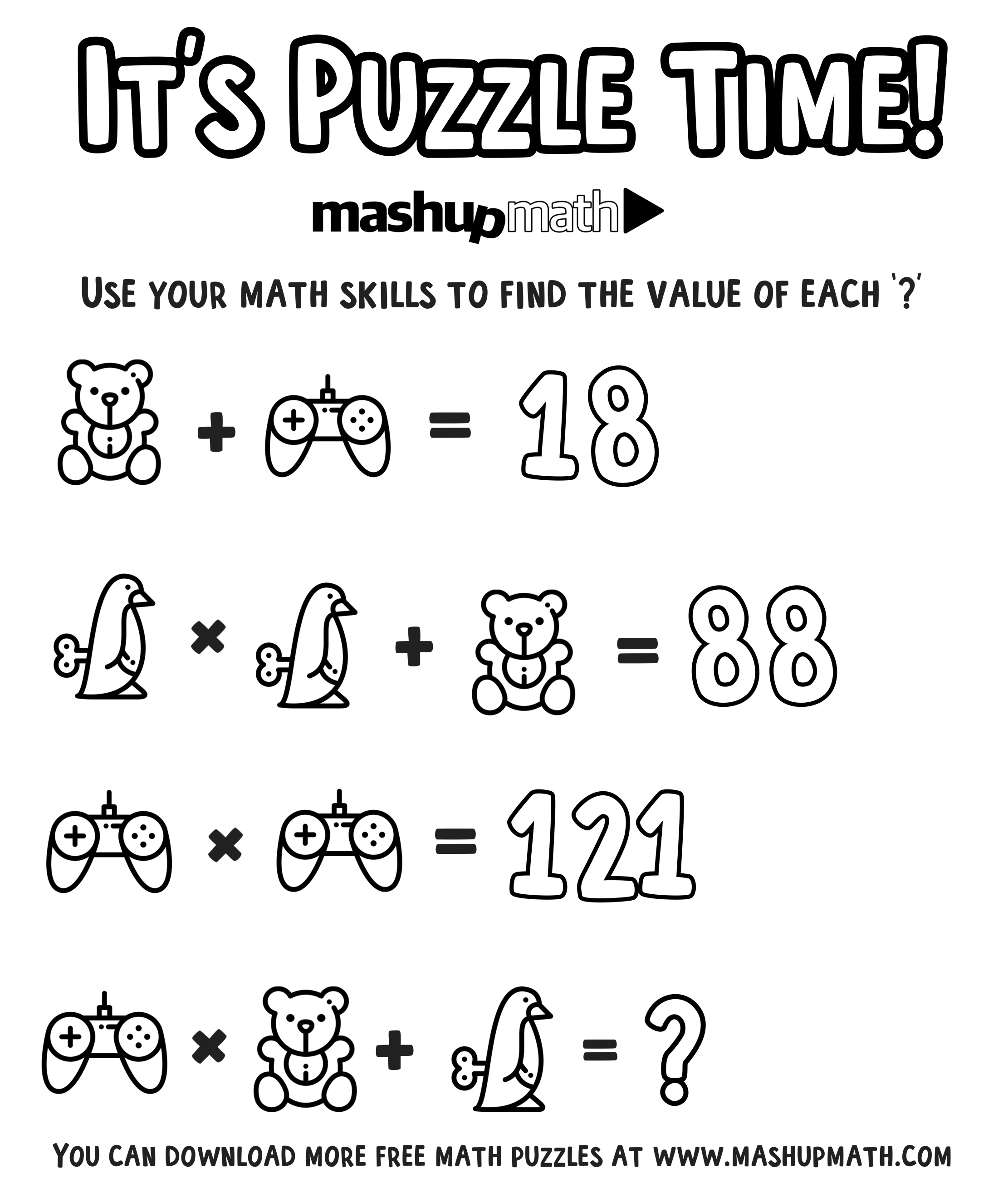 Free Math Coloring Worksheets for 5th and 6th Grade — Mashup Math