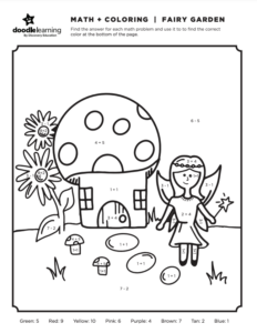 50+ Free Math Coloring Pages for K-5 - DoodleLearning
