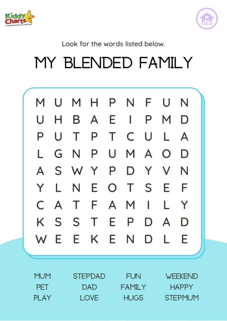 fun family worksheet