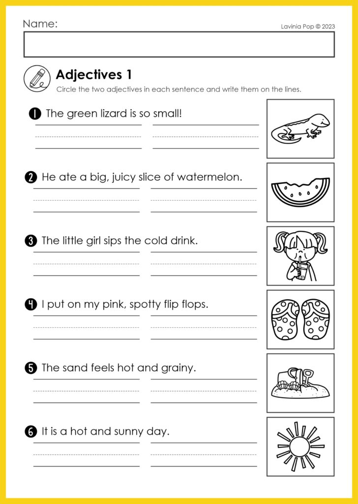 FREE Worksheets: Summer 1st Grade Worksheets and Activities No ...