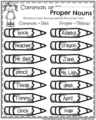 fun first grade worksheet
