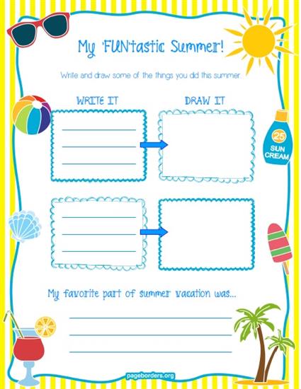 fun free printable worksheet