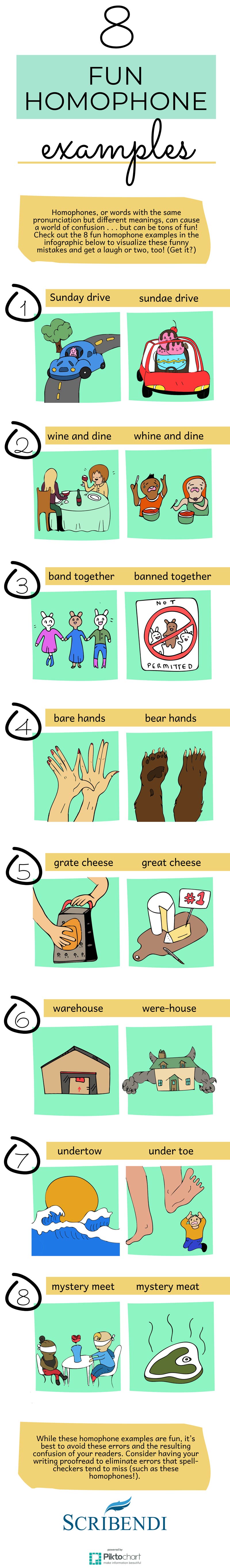 8 Fun Homophone Examples | Scribendi