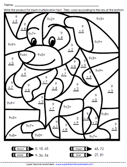 fun math multiplication worksheet