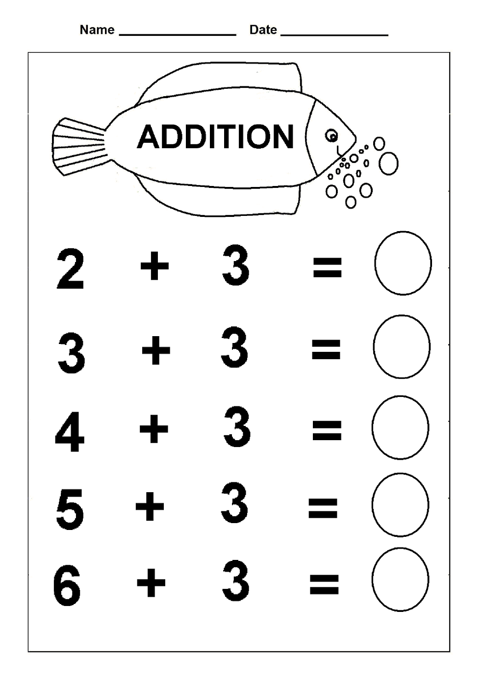 Fun Math Worksheets Printable - Get Coloring Pages