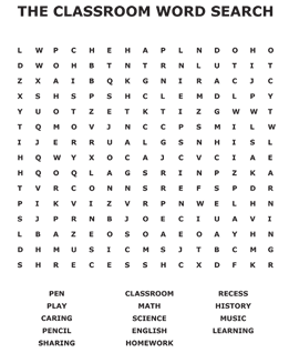 20 Printable Classroom Games &  Activities | Bostitch Office