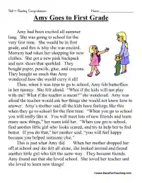 fun reading worksheet for 1st grade
