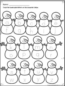❄️️ FREE Winter Worksheets for Preschoolers &  Kindergarten