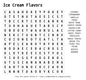 fun word searches