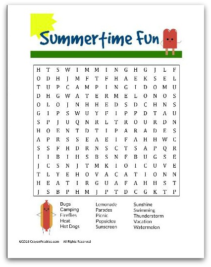 fun word searches