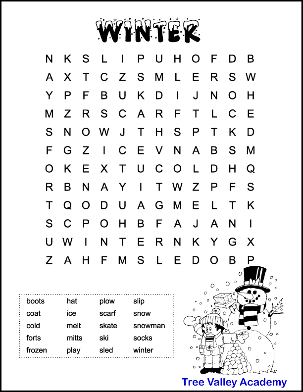 fun word searches