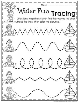 fun worksheet for preschoolers