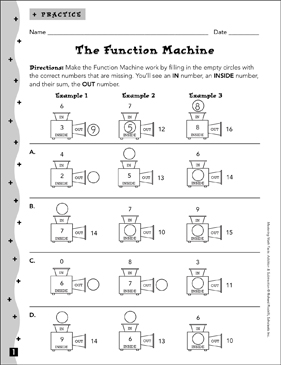 Function Machine Printable