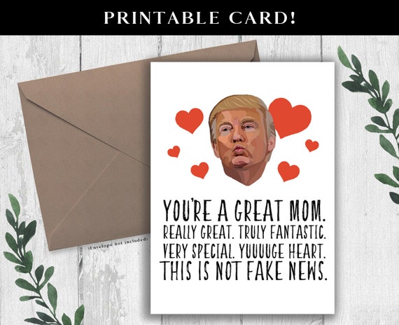 funny happy birthday mom cards printable