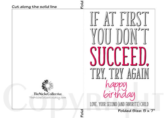 funny happy birthday mom cards printable