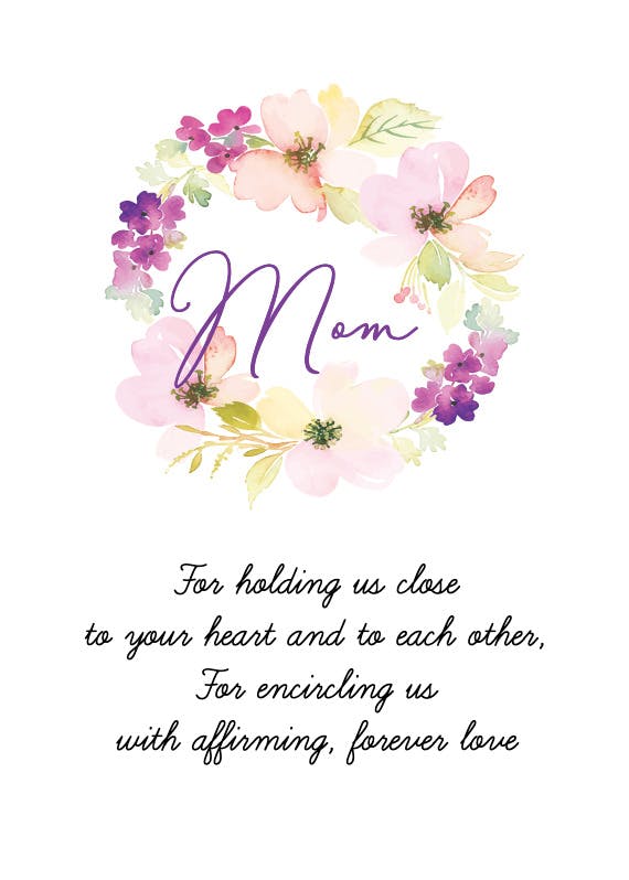 Free Printable Birthday Cards for Mom | Print Pretty Cards - Worksheets