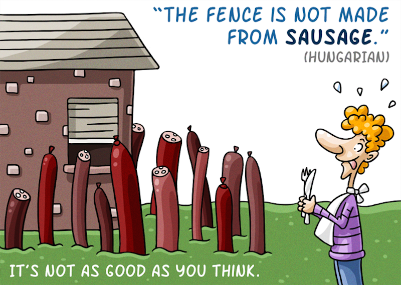 Funny Literal Illustrations Of English Idioms And Their Meanings ...