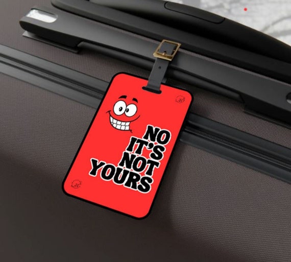 Printable Luggage Tags Custom Travel Bag Labels for Weddings ...