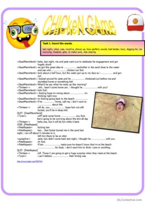 Spotting the Sight Word funny - Printable Reading Worksheet