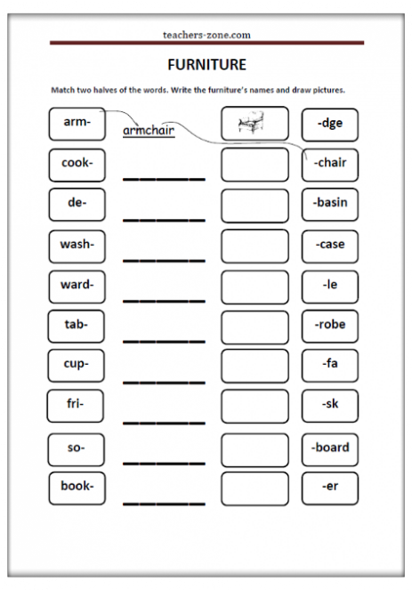 FREE HOUSE WORKSHEETS - Teachers Zone