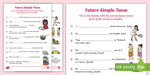 Mixed Future Tenses Posters - ESL Grammar Resources - Twinkl