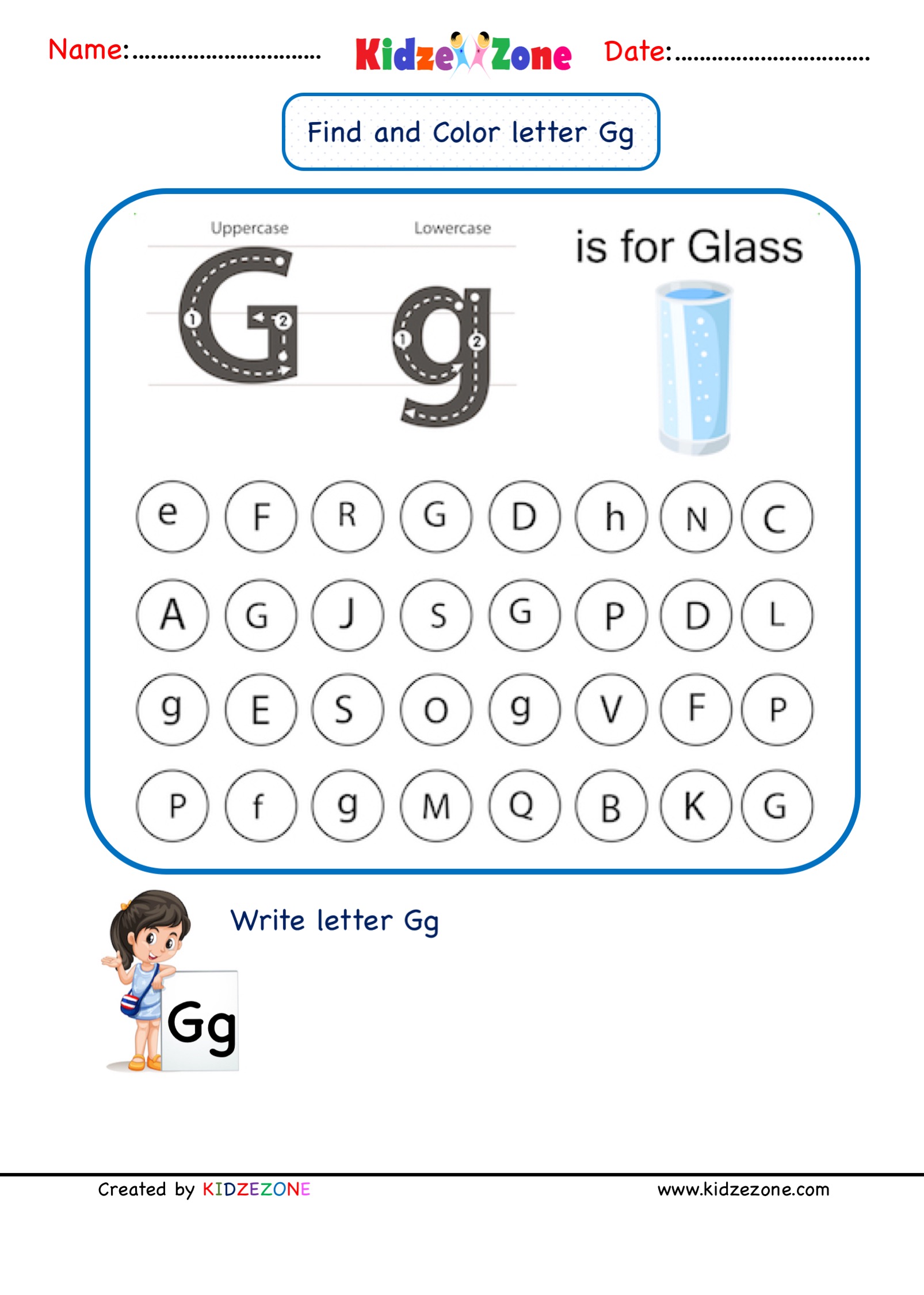 Letter G Worksheets - 15 Worksheets Library