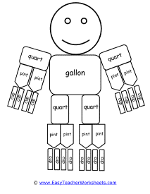 gallon guy worksheet