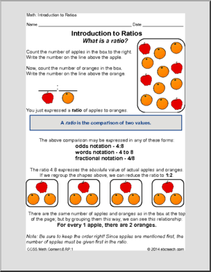 games for 6th grade ratio worksheet
