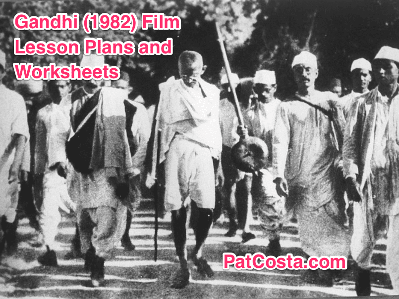 Gandhi Movie Guide Questions Worksheet (PG 1982) Teaching